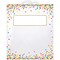 Hanging Confetti Pattern Storage/Book Bag, 10.5" x 12.5", Pack of 6